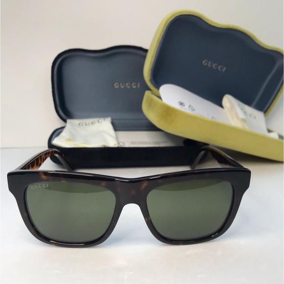 New AUTHENTIC Unisex Gg0158sn 54mm Sunglasses - Picture 9 of 14